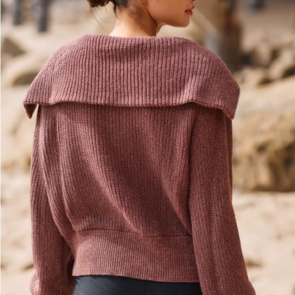 Varley Mentone Half-Zip Knit Pullover -medium